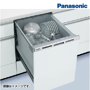 パナソニック 食洗機 W450 ディープタイプ ドア面材型　