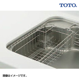 TOTO ミッテ ｽﾍﾟｰｽｱｯﾌﾟｼﾝｸ用　水切りﾊﾞｽｹｯﾄ　K87110JV